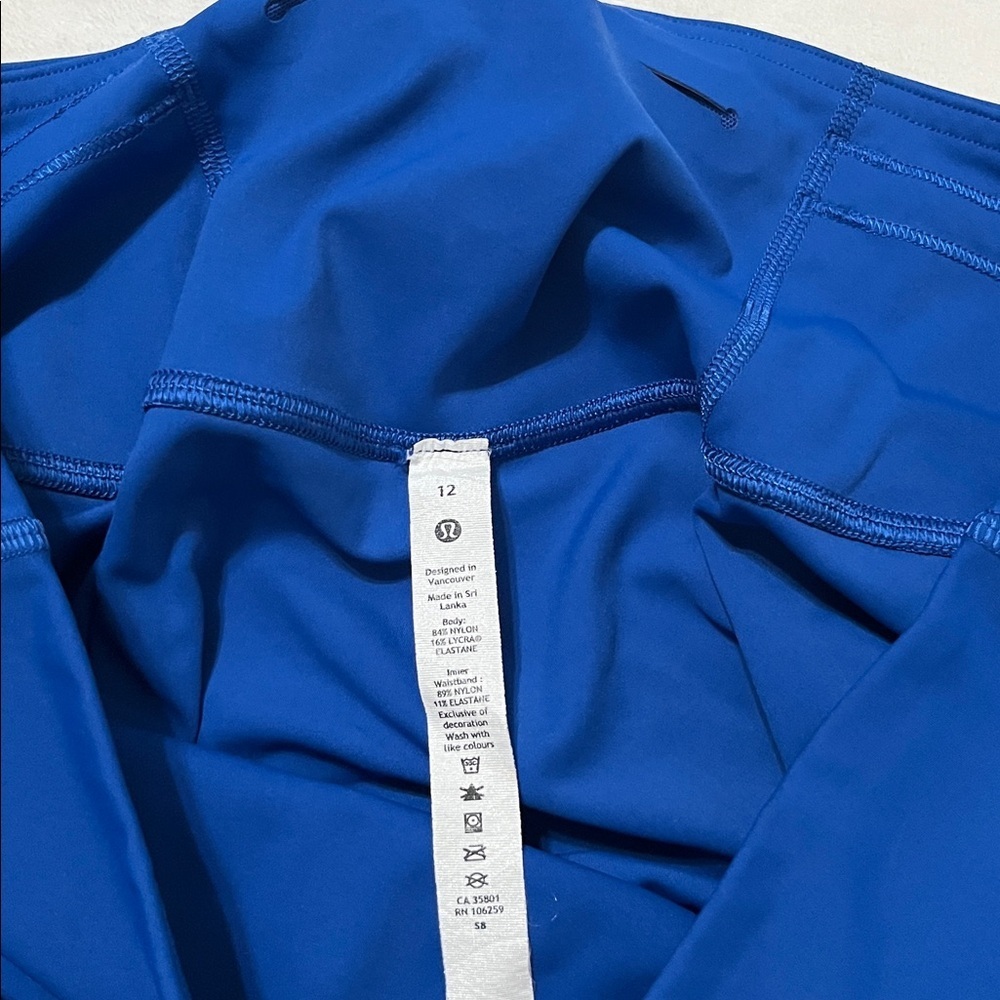 lululemon athletica Vibrant Blue Leggings - Picture 8 of 8